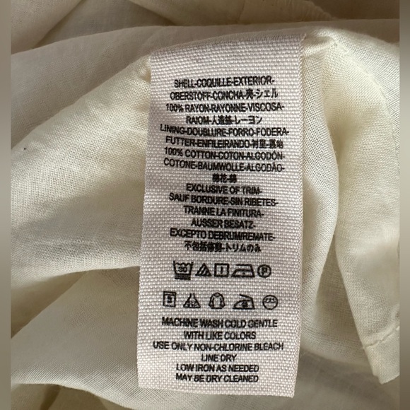 Free People Georgia lace cream and neon orange dress - Picture 8 of 9